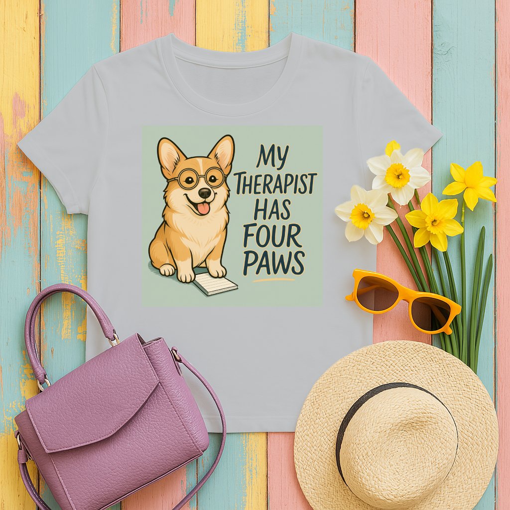Funny Corgi Design My Therapist Has Four Paws product type