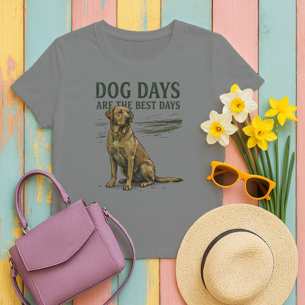 Dog Days Lab T-Shirt in Grey