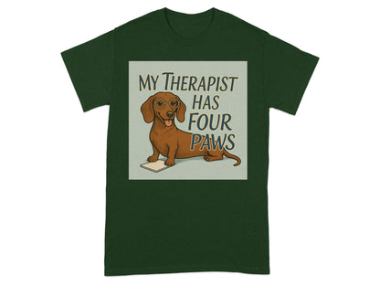My Therapist Has Four Paws T-Shirt product type