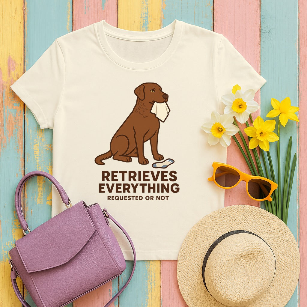 Chesapeake Retrieves Everything Tee in Natural
