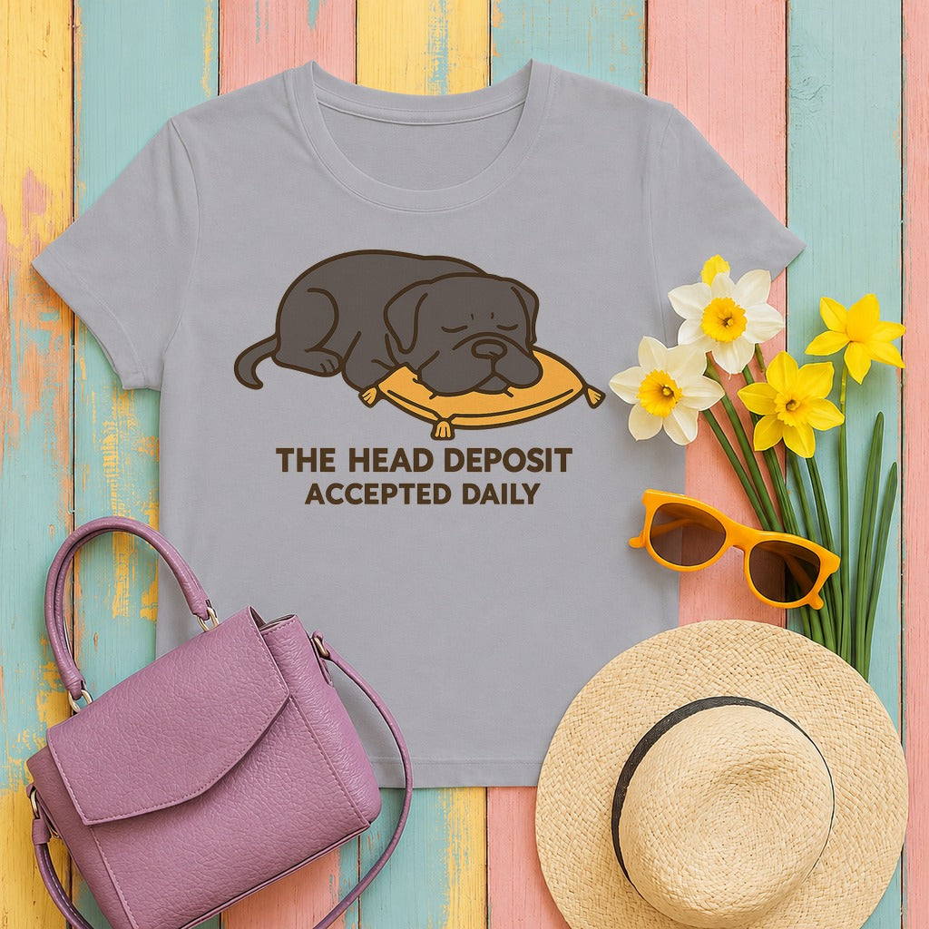 Cane Corso The Head Deposit Tee in Athletic Heather