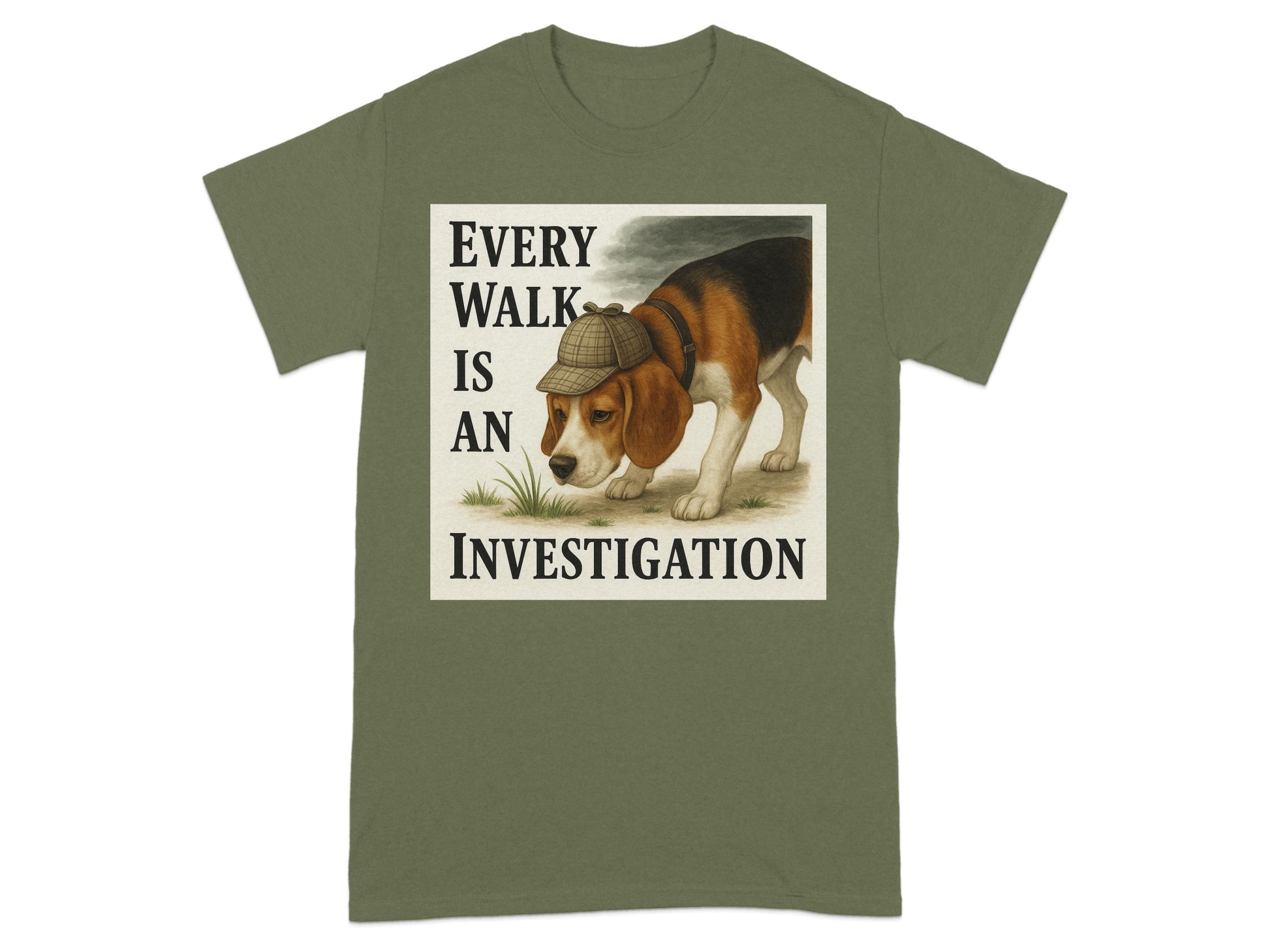 Every Walk Is An Investigation T-shirt product