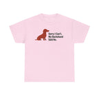 Dachshund Said No Statement T-Shirt