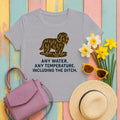 Barbet Any Water, Any Temperature Tee in Athletic Heather