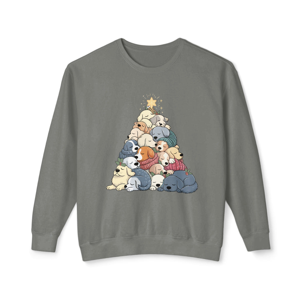 Adorable Christmas Puppies Graphic Sweatshirt product