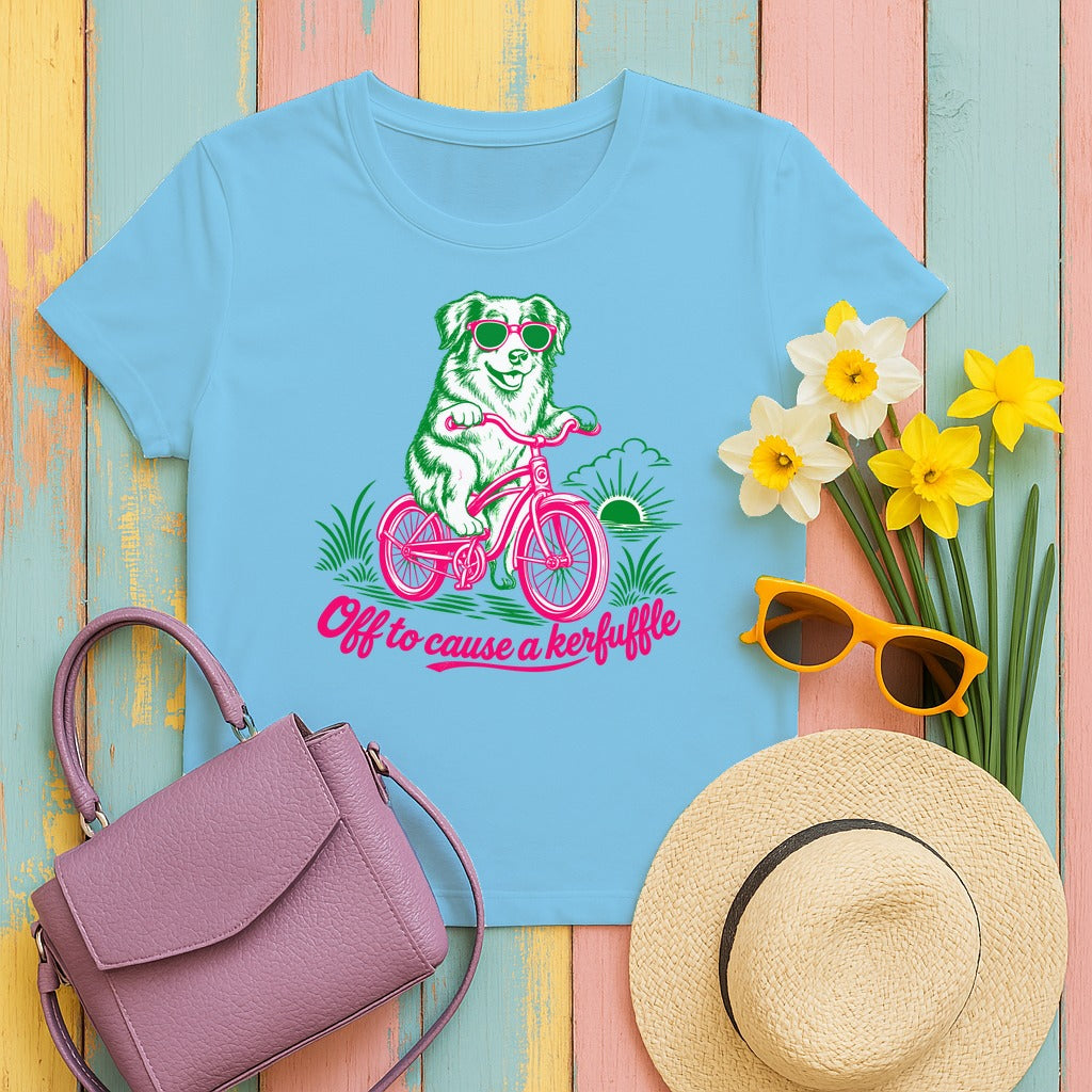 Kerfuffle Aussie T-Shirt in Sky