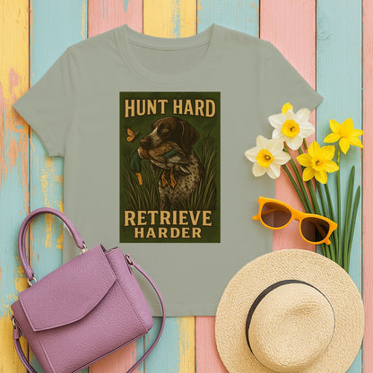 Hunt Hard Retrieve Harder Graphic Tee product