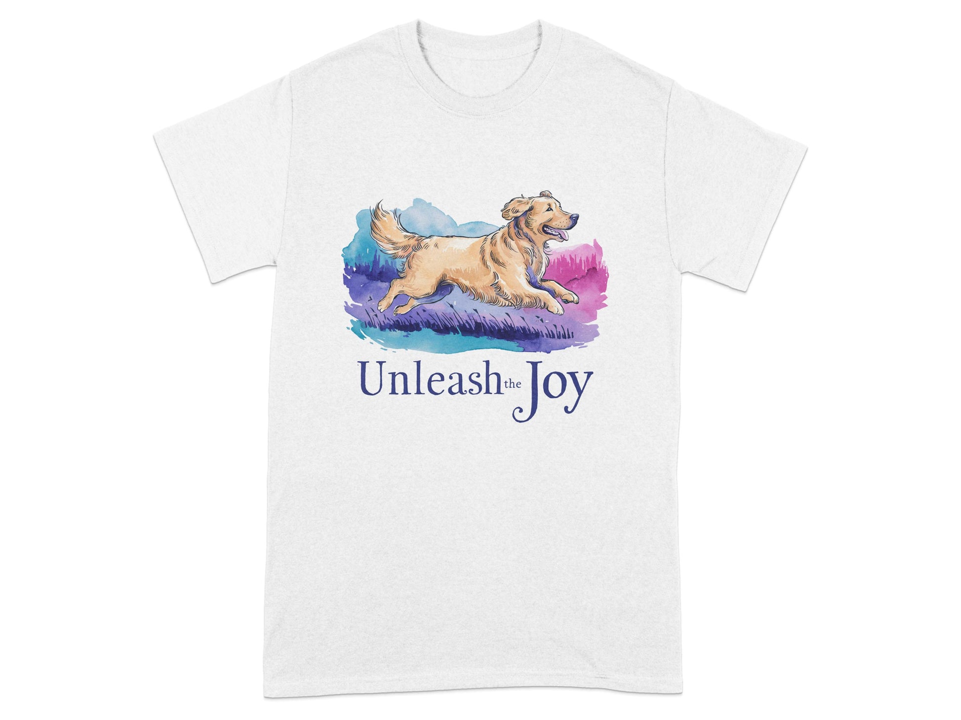 Unleash the Joy Running Dog Graphic Tee product type
