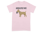 Absolutely Not Dog Illustration T-Shirt Product