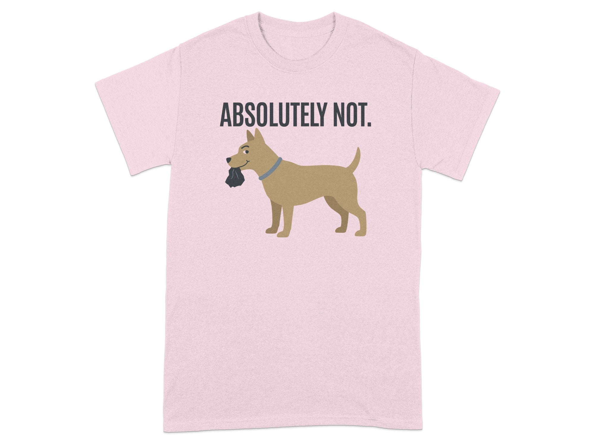 Absolutely Not Dog Illustration T-Shirt Product