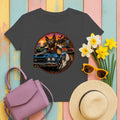 K9-SS Cruisin' German Shepherd T-Shirt in Dark Heather