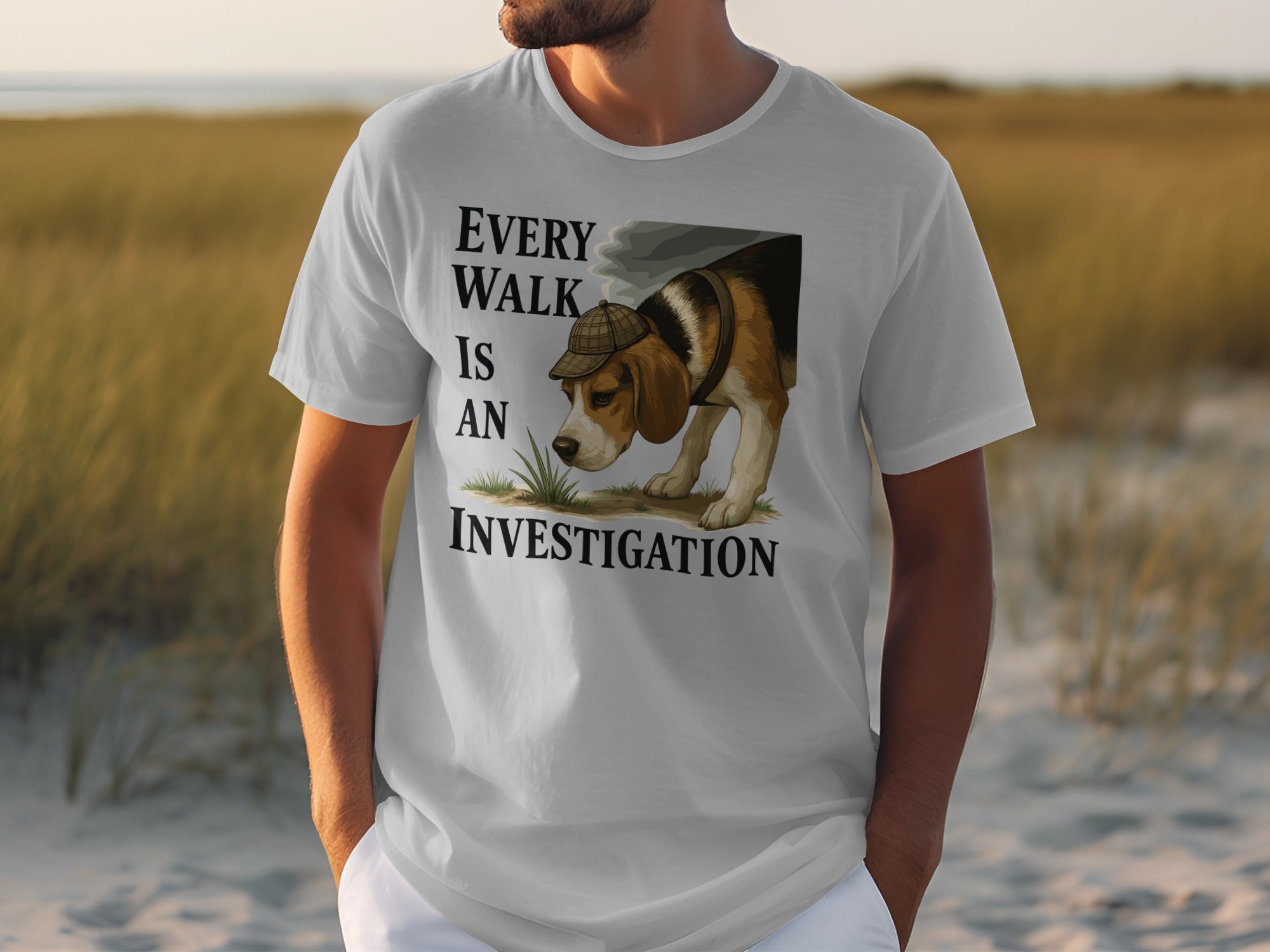 Every Walk Is An Investigation Beagle Dog Funny product type