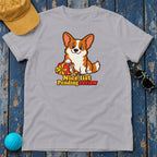 Nice List Pending Review Corgi T-Shirt — Athletic Heather