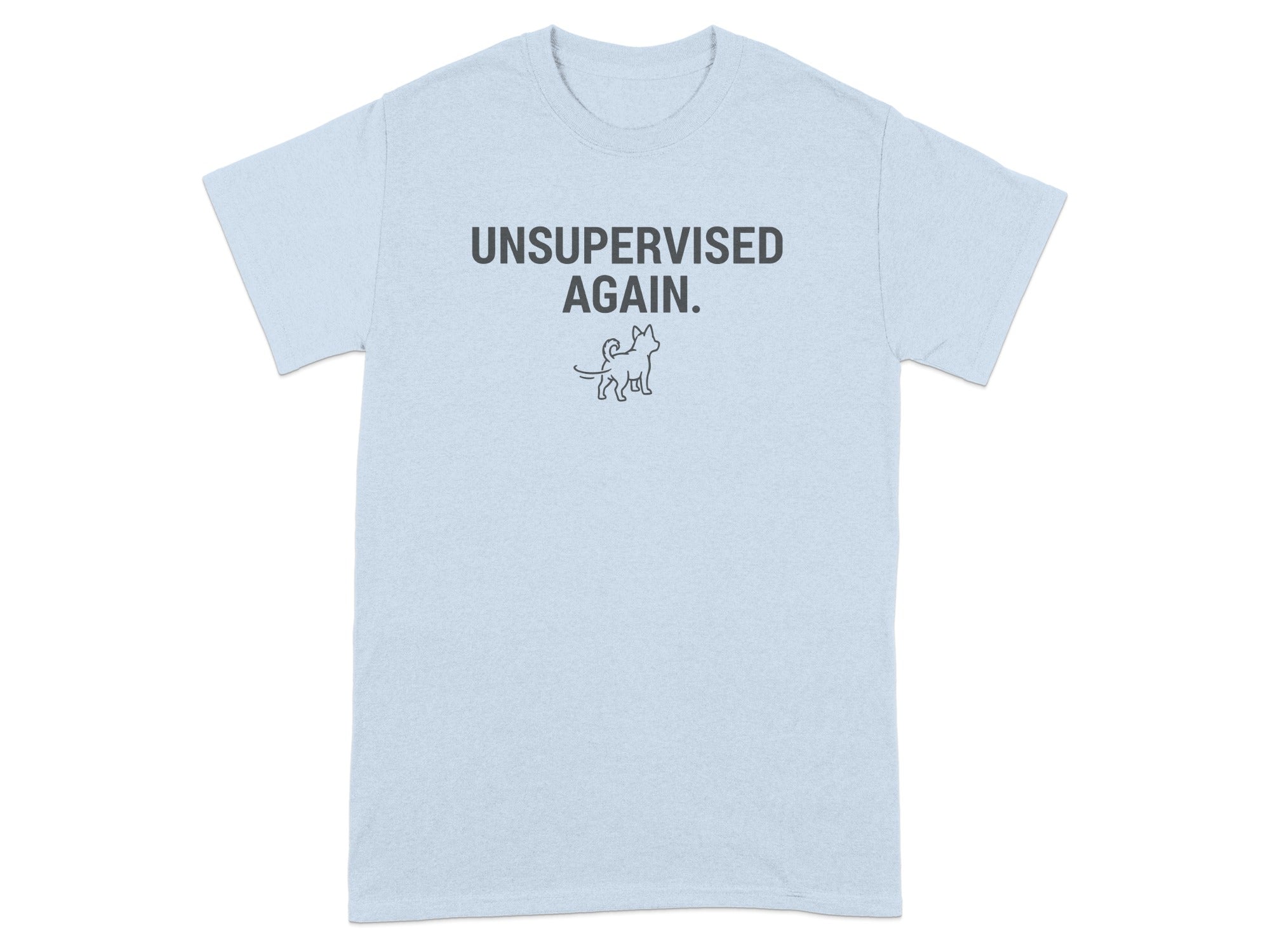 Unsupervised Again Funny Graphic T-Shirt for Everyday Wear