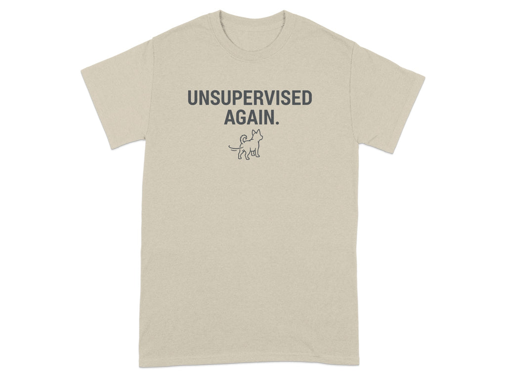 Unsupervised Again Funny Graphic Tee Shirt product