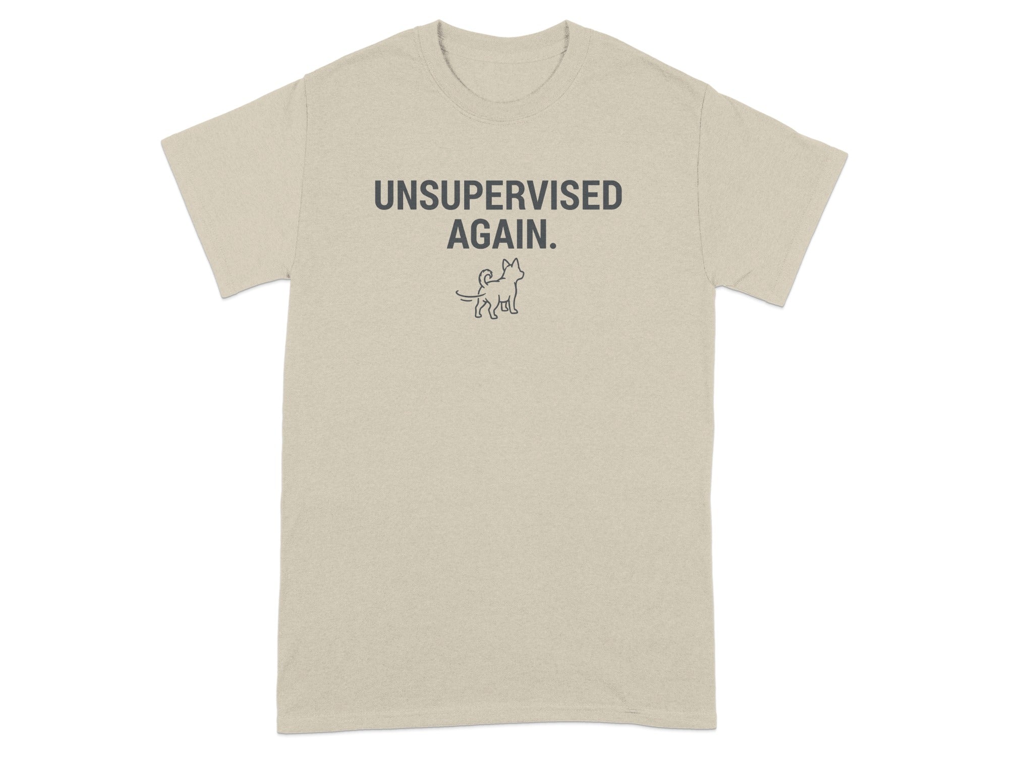 Unsupervised Again Funny Graphic Tee Shirt product