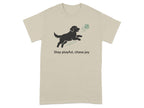 Stay Playful Chase Joy Dog and Ball Graphic T-Shirt