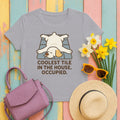 Clumber Coolest Tile Tee in Athletic Heather