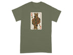 King of Dogs Playing Card Graphic T-shirt
