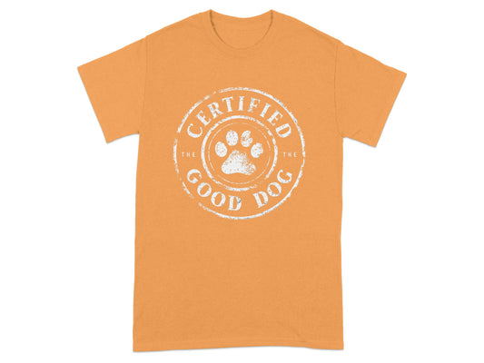 Certified Good Dog Graphic Tee Shirt product type