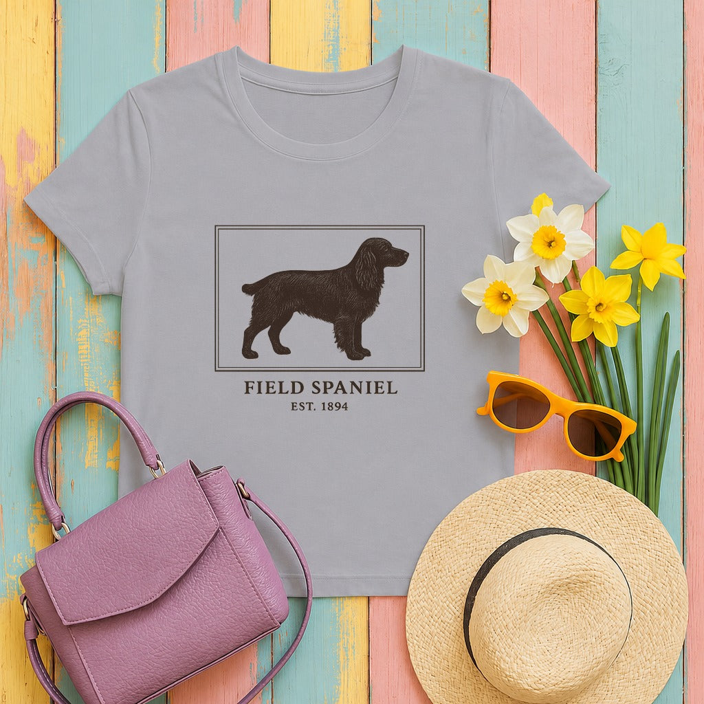 Field Spaniel Est. 1894 Field Guide Tee