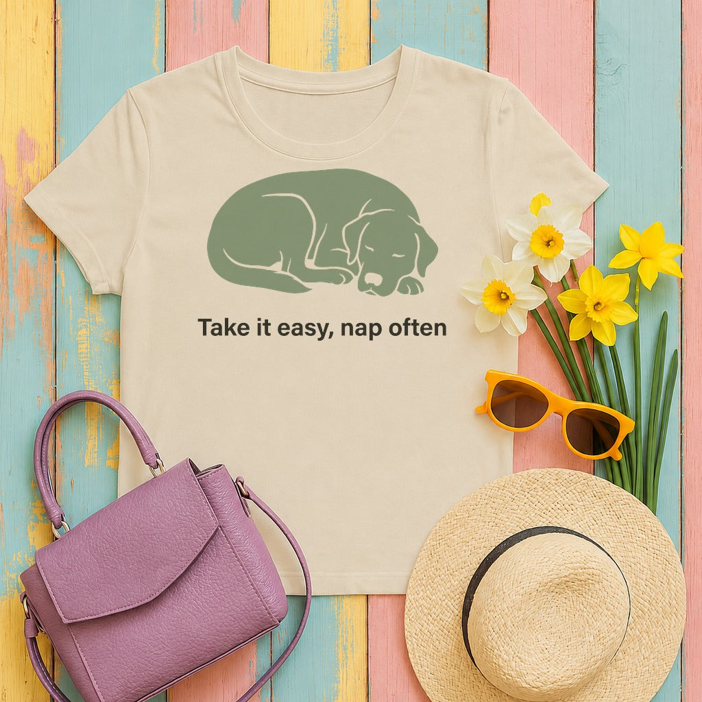 Take it Easy Lab t-shirt