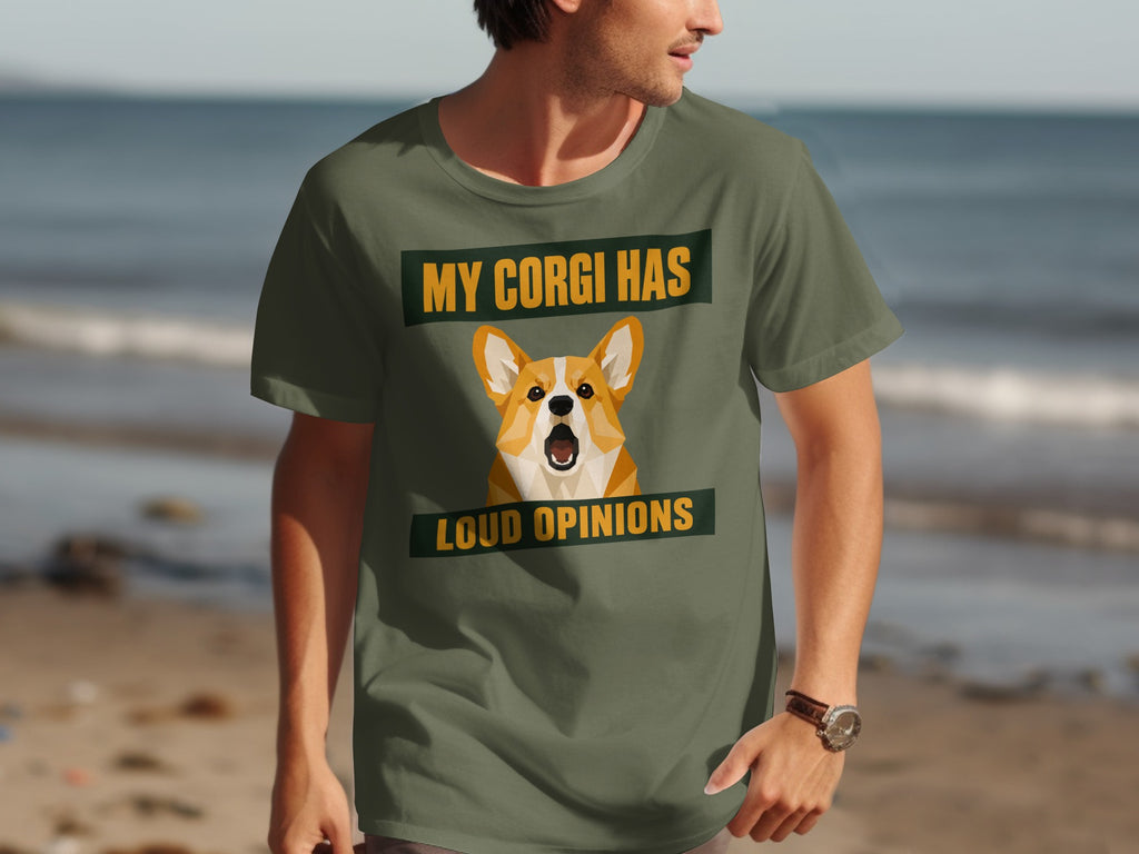 My Corgi Has Loud Opinions T-Shirt