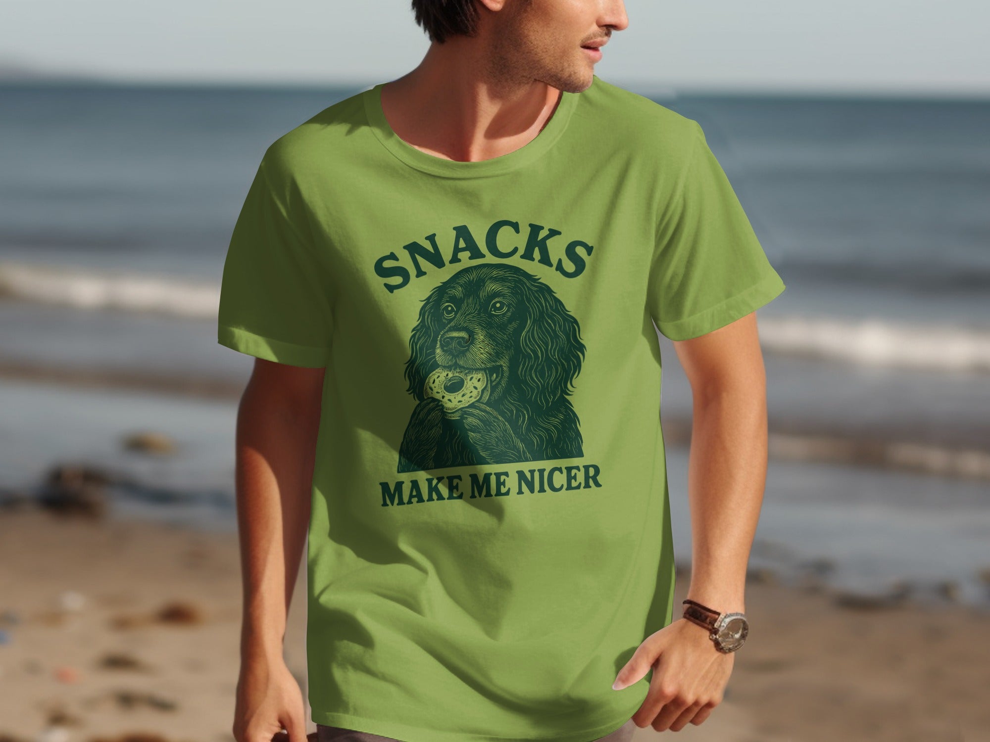 Snacks Make Me Nicer T-shirt