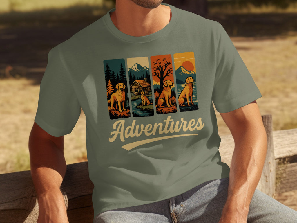 Scenic Dog Adventures Graphic Tee Product