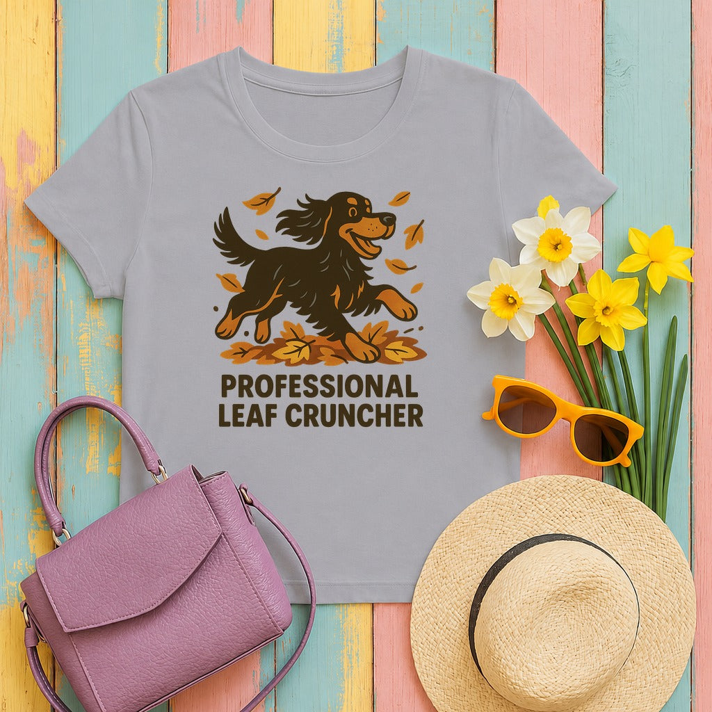 Gordon Professional Leaf Cruncher Tee in Athletic Heather