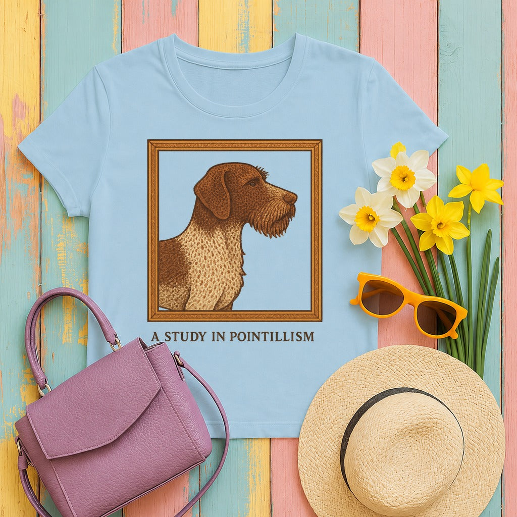 GWP A Study in Pointillism Tee in Light Blue