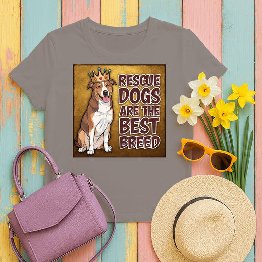 Rescue Dogs Are The Best Breed apparel product type