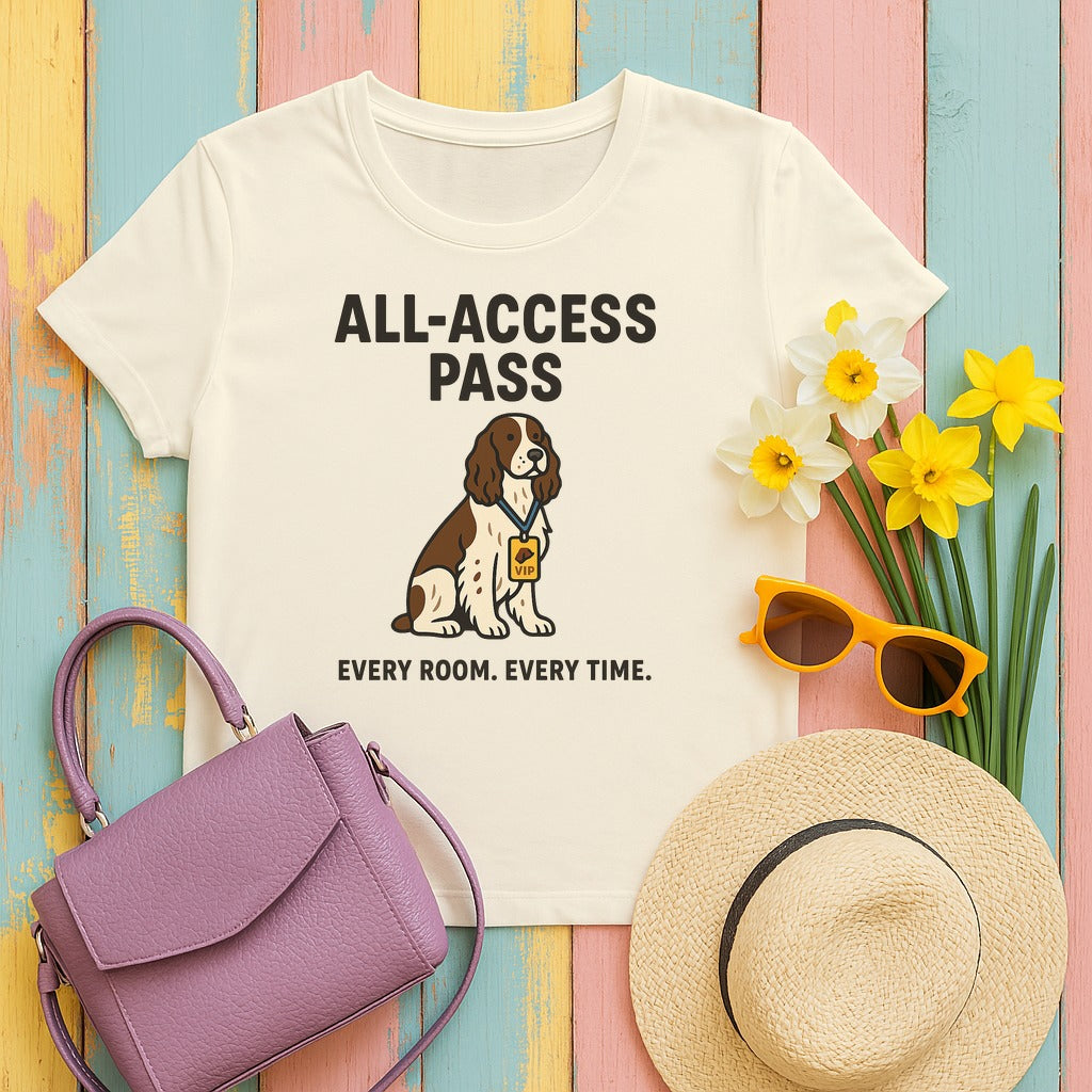 Springer All-Access Pass Tee in Natural