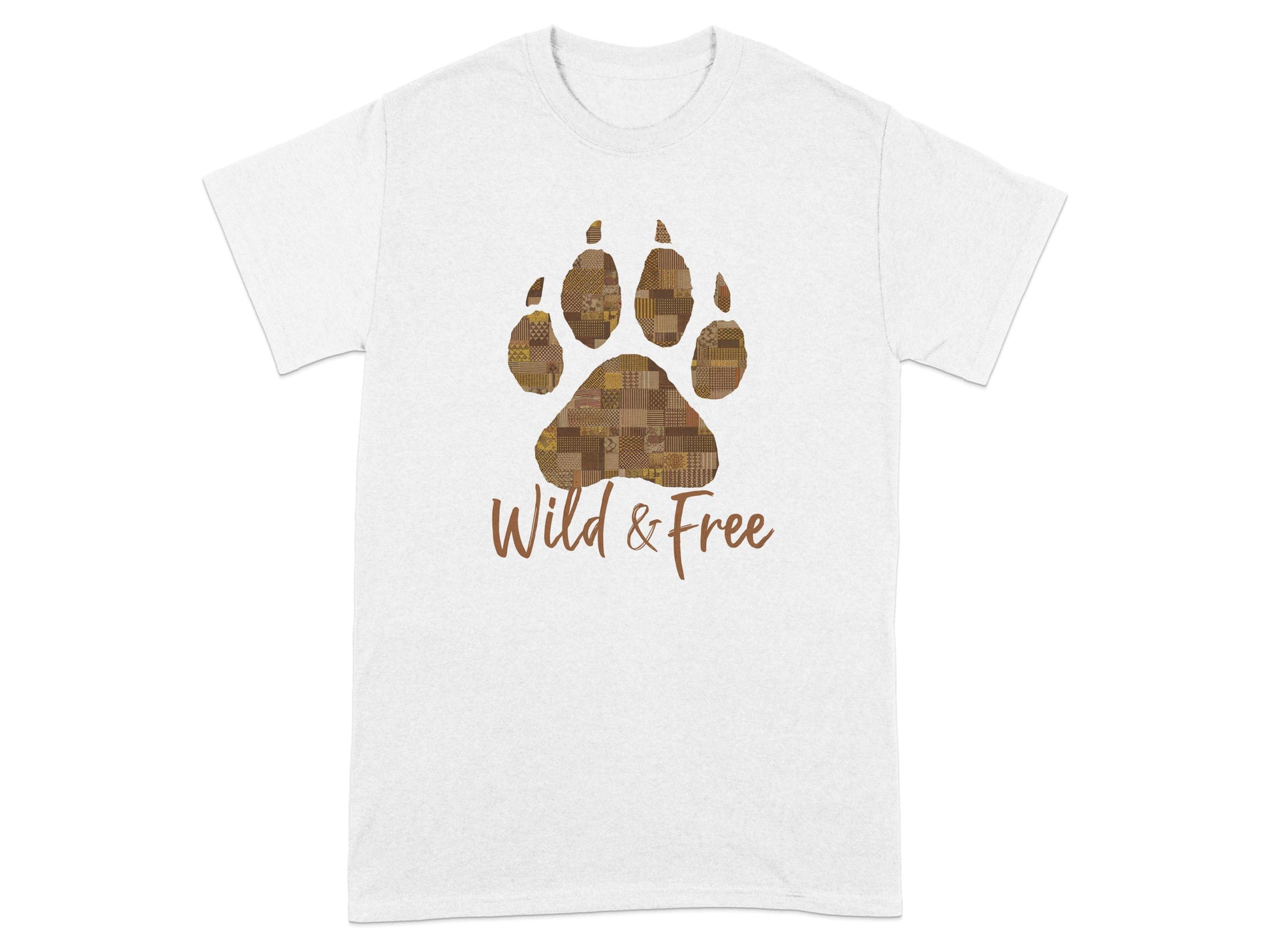 Wild and Free Paw Print T-Shirt product type