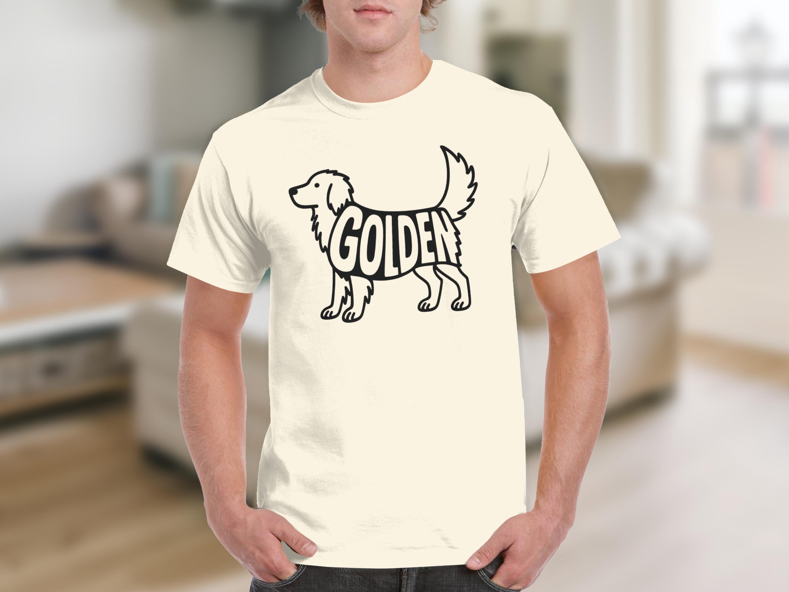 Golden Retriever Graphic Design T-shirt product