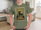 Stay Loyal Graphic Tee Silhouette Design T-shirt