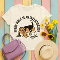 Every Walk Tracking Beagle T-Shirt in Natural