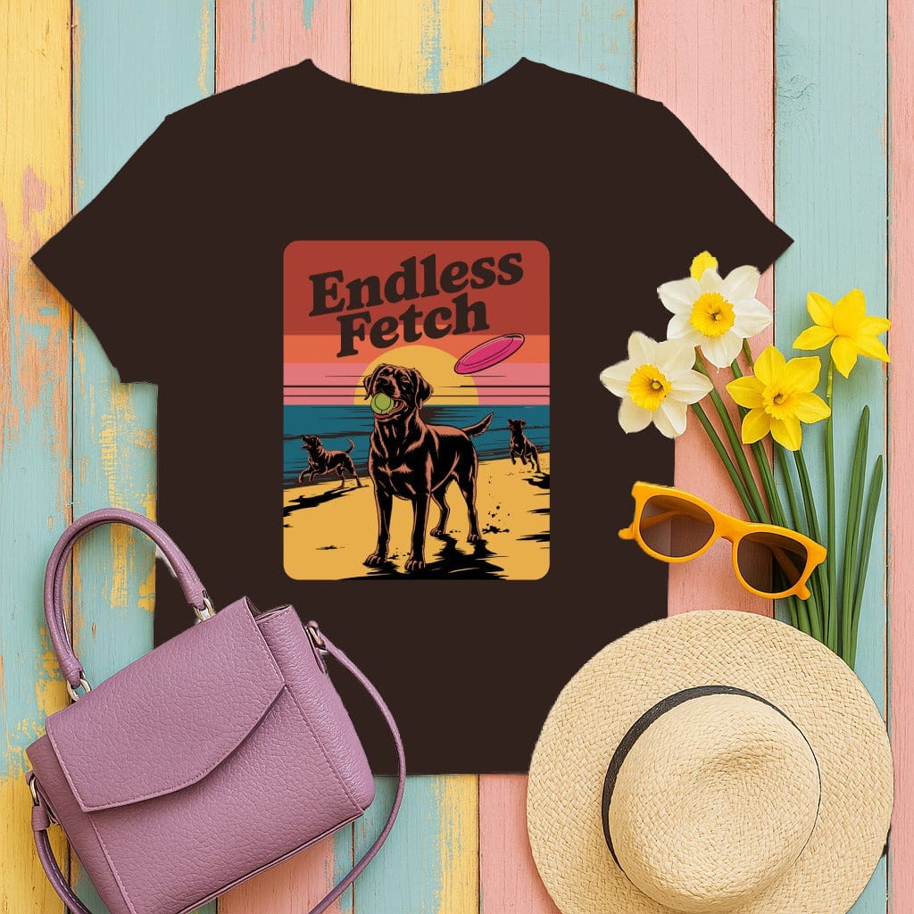 Endless Fetch Graphic Dog Lovers Tee Shirt product type