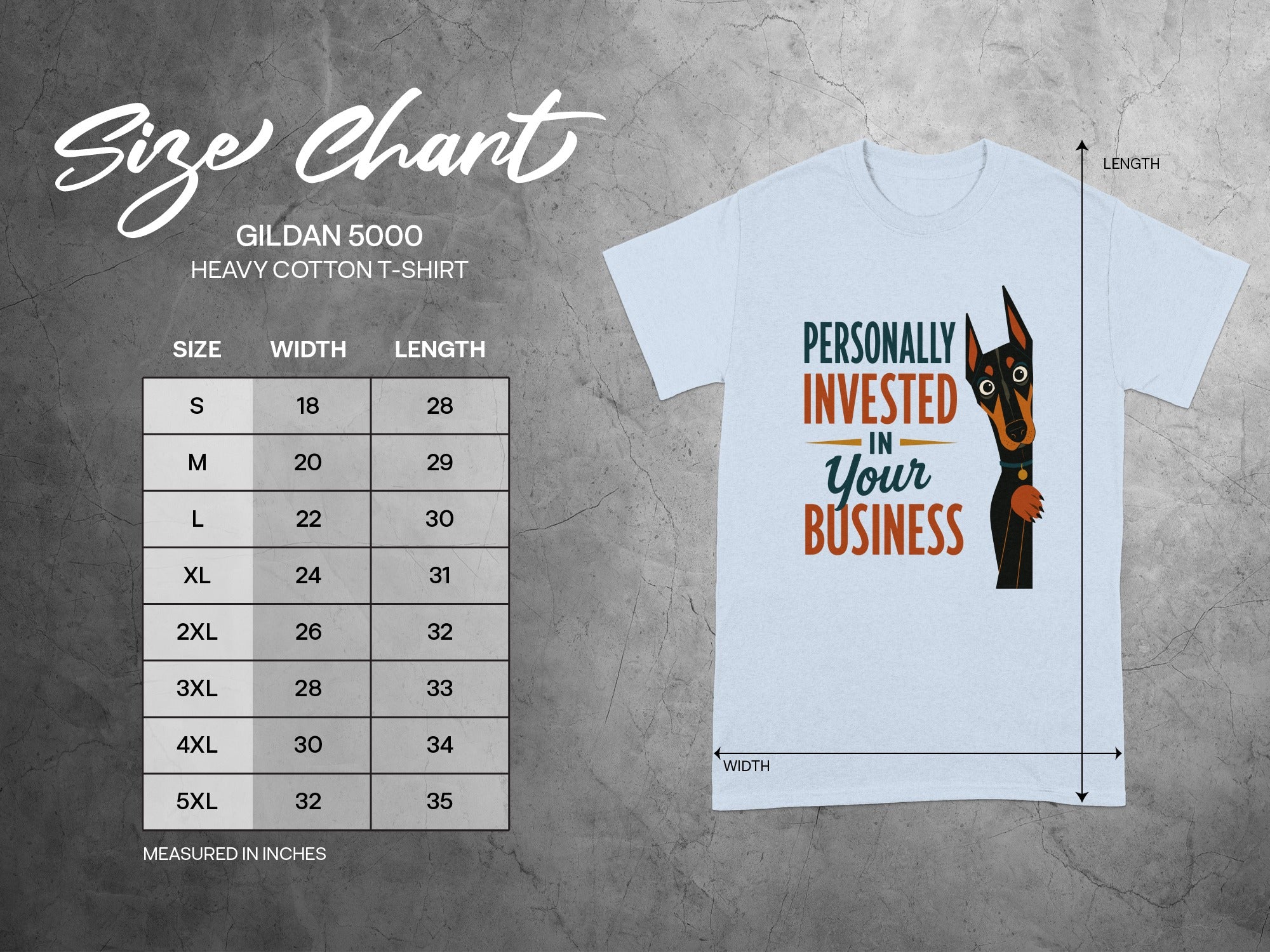 Personally Invested Dobie T-Shirt