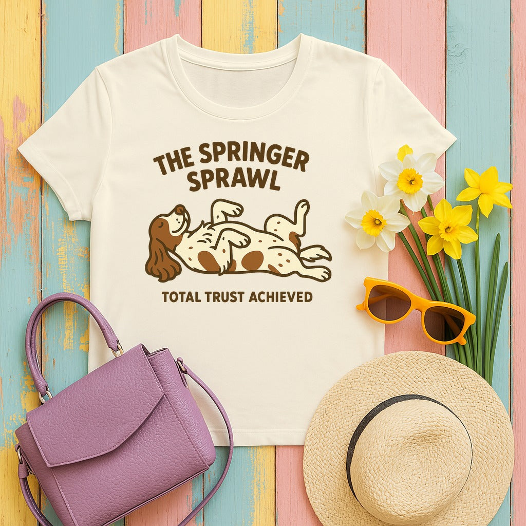 The Springer Sprawl Tee in Natural