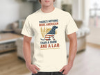 Patriotic Farm and Lab Dog Graphic Tee Shirt product