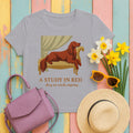 Irish Setter A Study in Red T-shirt in Athletic Heather
