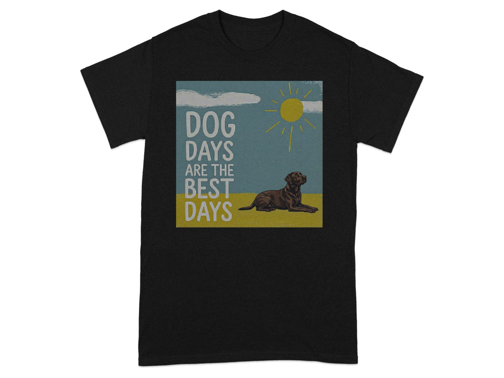 Dog Days Are The Best Days Graphic T-Shirt