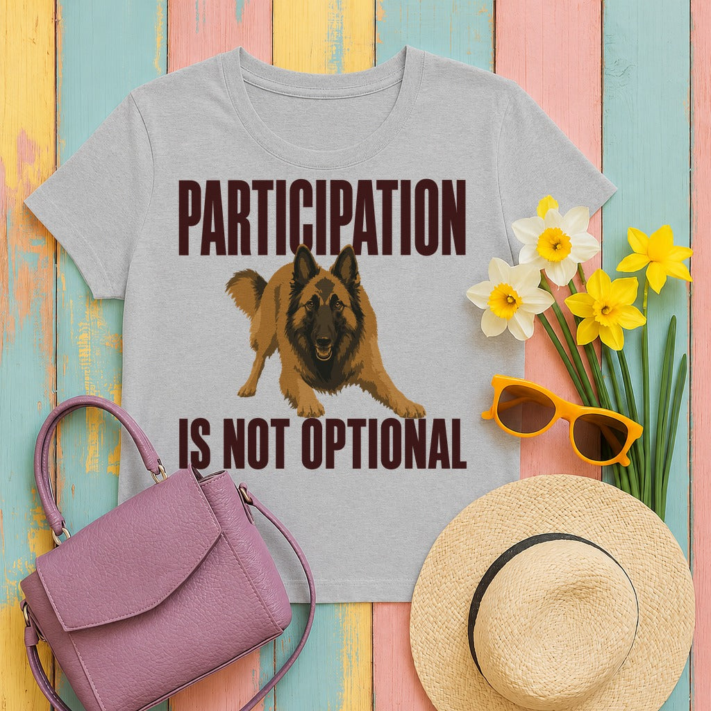 Play Participation Belgian Tervuren T-Shirt in Sport Grey