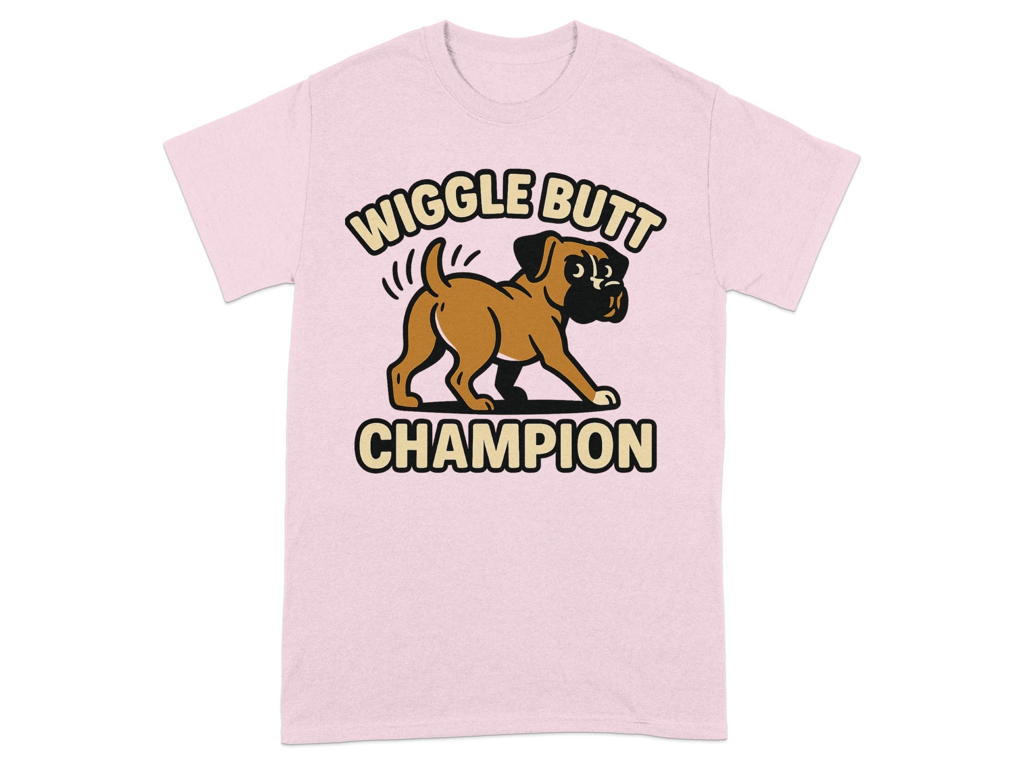 Wiggle Butt Champion T-Shirt for Dog Lovers Teeshirt