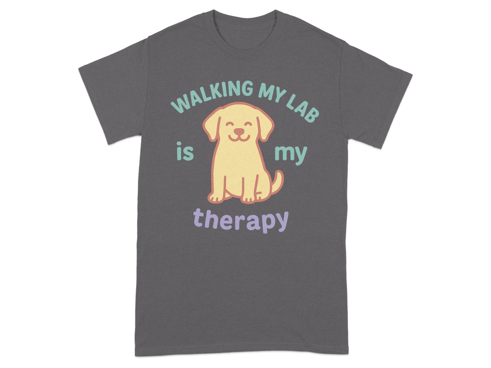Walking My Lab Is My Therapy T-Shirt