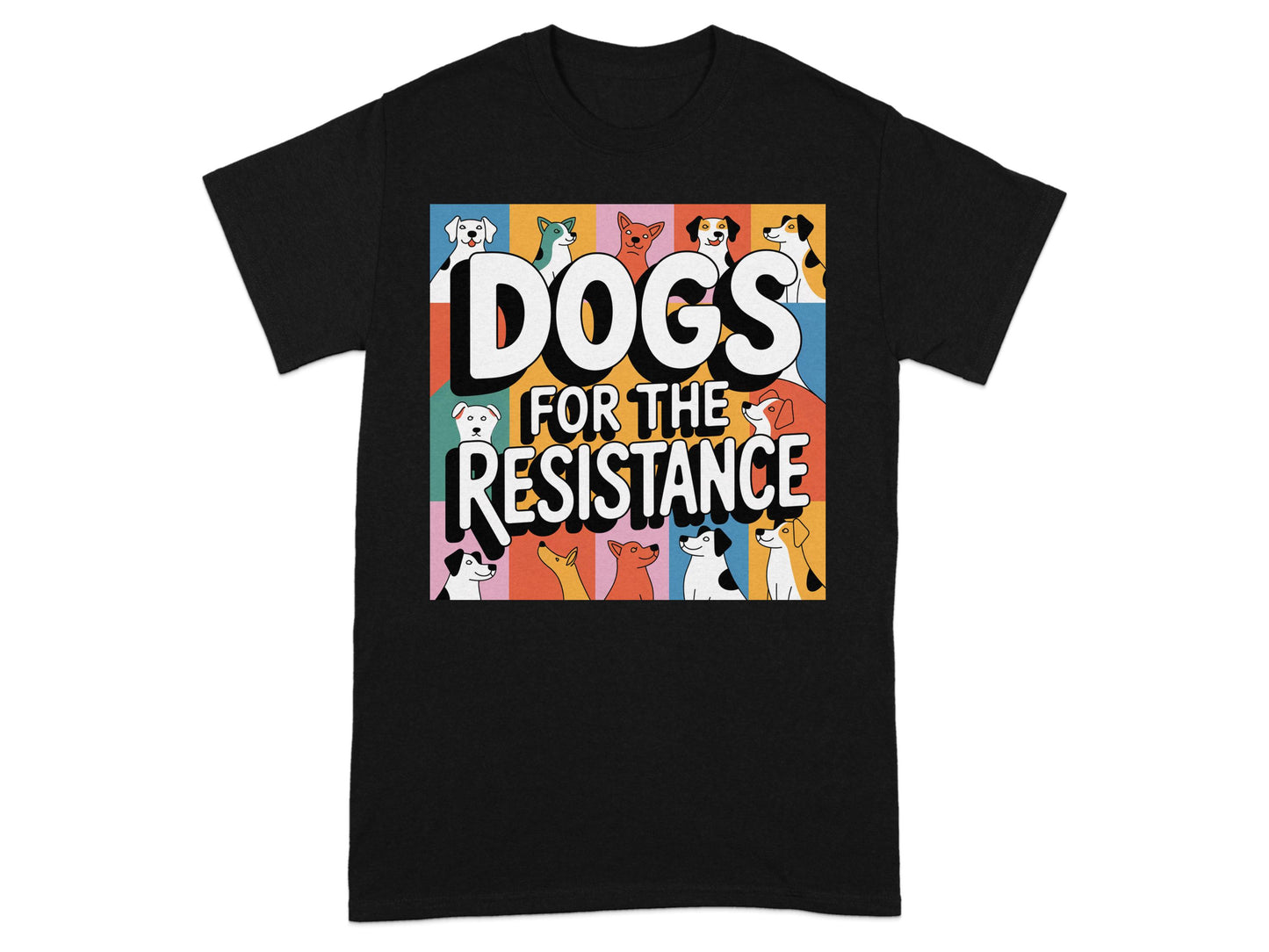 Dogs for the Resistance T-Shirt product type
