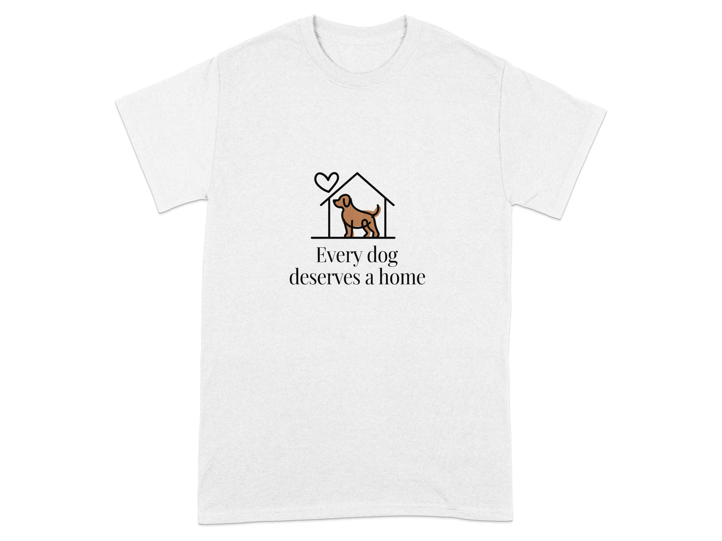 Every dog deserves a home t-shirt product type