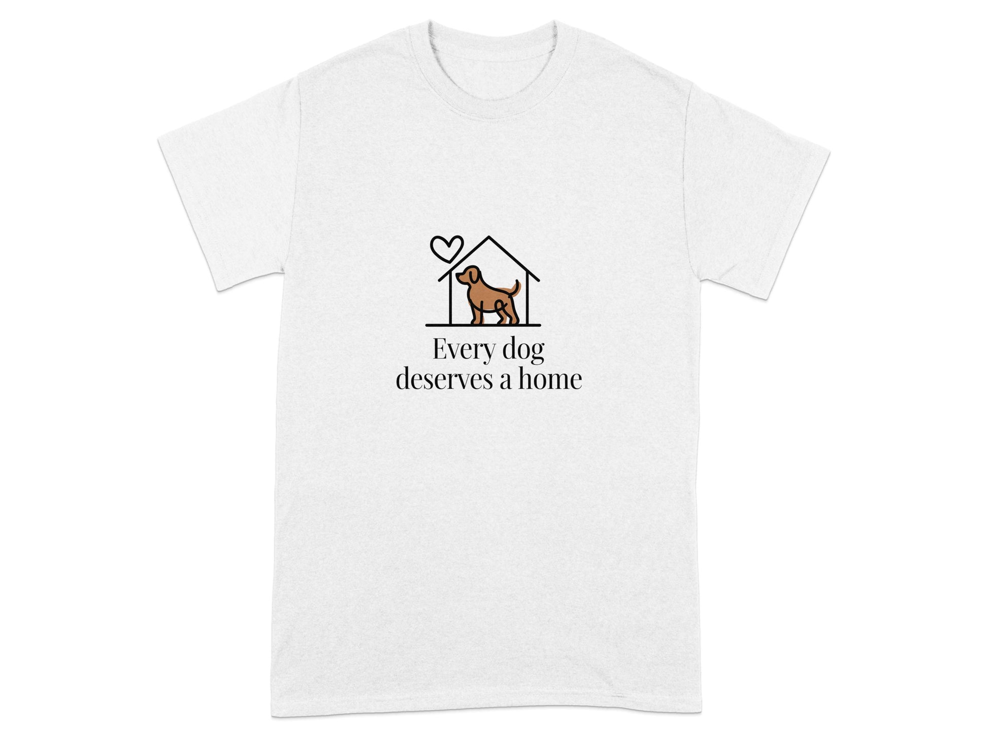 Every dog deserves a home t-shirt product type