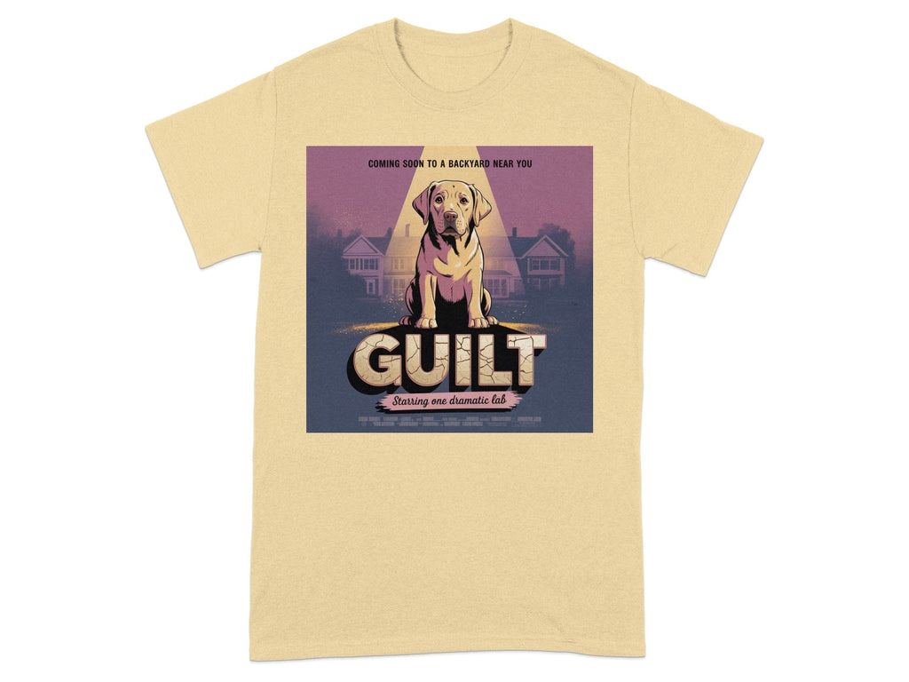 Guilt Dousing Dog Dramatic Tale Graphic T-shirt product type